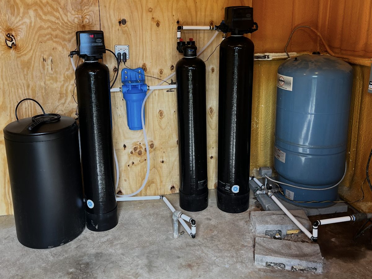 Services Water filtration system installation